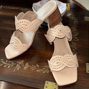 Joie “Society” Block Heel Slide